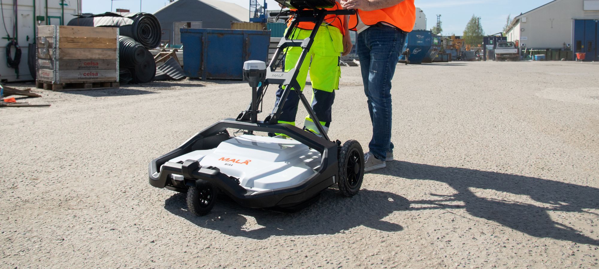 MALÅ MIRA Compact 3D GPR Array